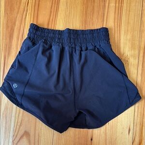 lululemon athletica Women's Black Athletic Shorts